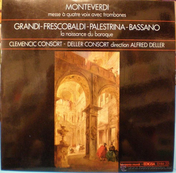 Discos de vinilo: Monteverdi - Alfred Deller - Foto 1