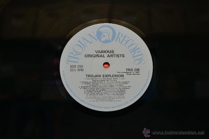 Discos de vinilo: Vinilo TROJAN EXPLOSION - Foto 3