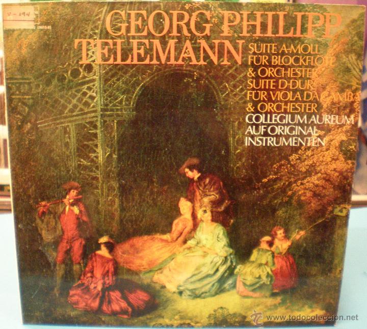 Discos de vinilo: Telemann - Rolf Reinhardt - Foto 1