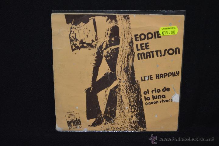 Discos de vinilo: EDDIE LEE MATTISON - EL RIO DE LA LUNA + 1 - SINGLE - Foto 2