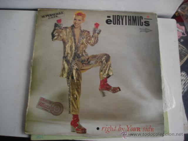 Discos de vinilo: EURYTHMICS RIGHT BY YOUR SIDE - Foto 1