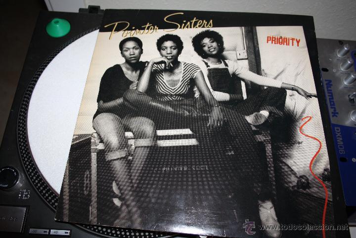Discos de vinilo: POINTER SISTERS -Priority PLANET RECORDS 52.161, 1979 (incluye insert) LP - Foto 1