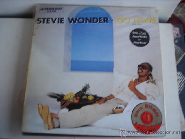 Discos de vinilo: STEVIE WONDER GO HOME - Foto 1