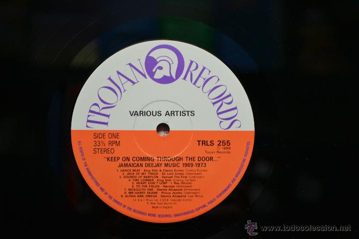 Discos de vinilo: JAMAICAN DEEJAY MUSIC 1969-1973 - Foto 3