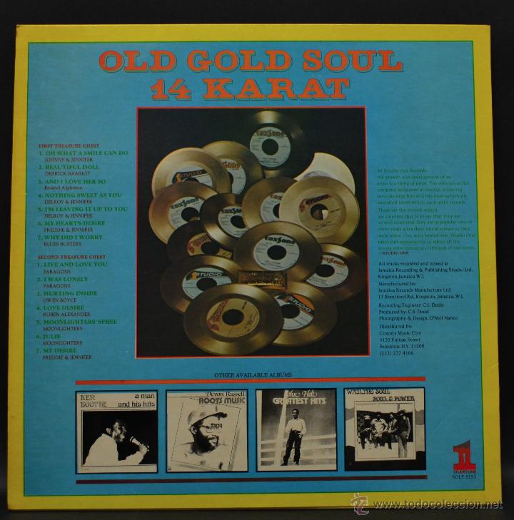 Discos de vinilo: Vinilo SKA -- OLD GOLD SOUL - Foto 2