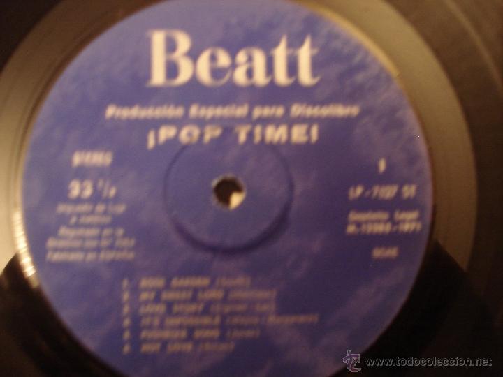 Discos de vinilo: POP TIME - BEATT , ESPECIAL DISCOLIBRO - Foto 3