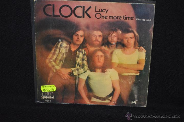 Discos de vinilo: CLOCK - LUCY + 1 - SINGLE - Foto 1