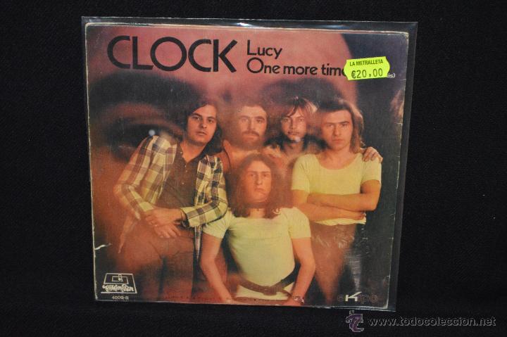 Discos de vinilo: CLOCK - LUCY + 1 - SINGLE - Foto 2