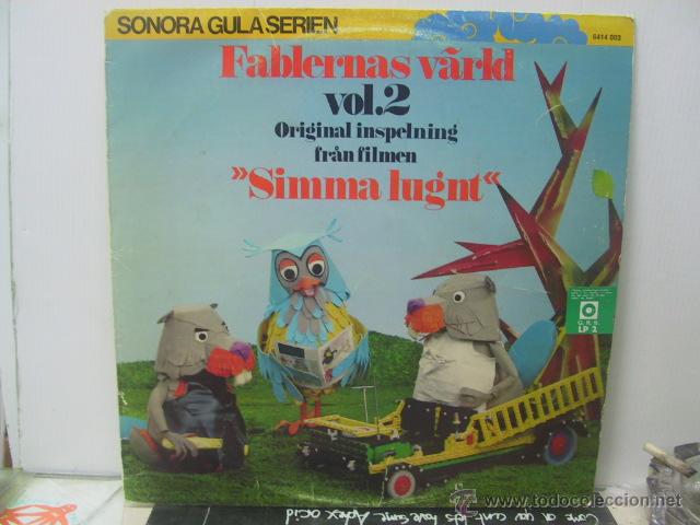 Discos de vinilo: FABLERNAS VARLD - SIMMA LUGNT - SONORA 1970 - Foto 1