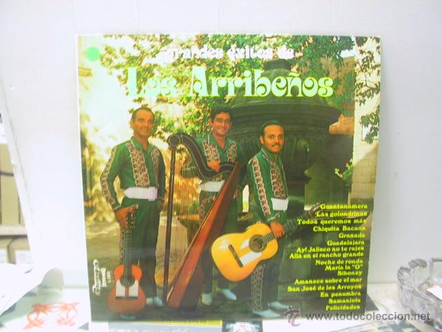 Discos de vinilo: LOS ARRIBE&Ntilde;OS - GRANDES EXITOS DE... - OLYMPO 1975 - Foto 1