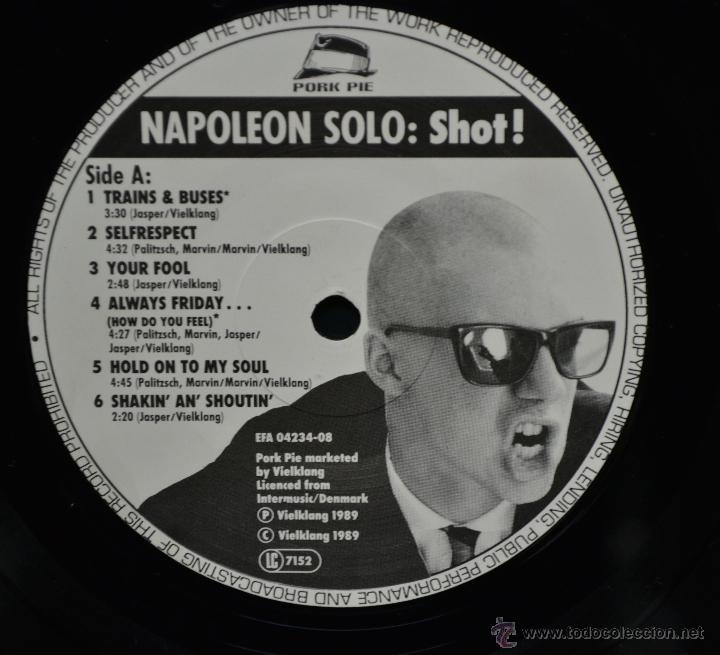 Discos de vinilo: Vinilo SKA - NAPOLEON SOLO - Foto 3