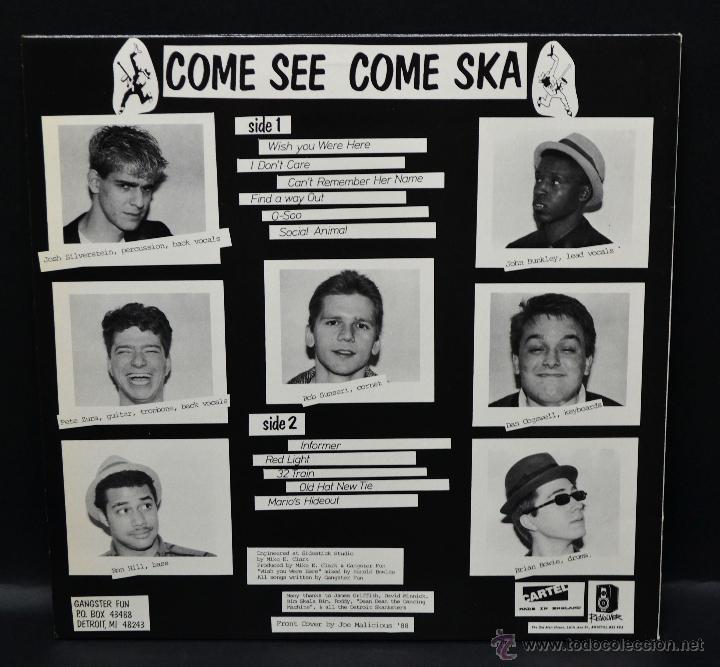 Discos de vinilo: SKA RECORDS PRESENTS - GANGSTER - Foto 2