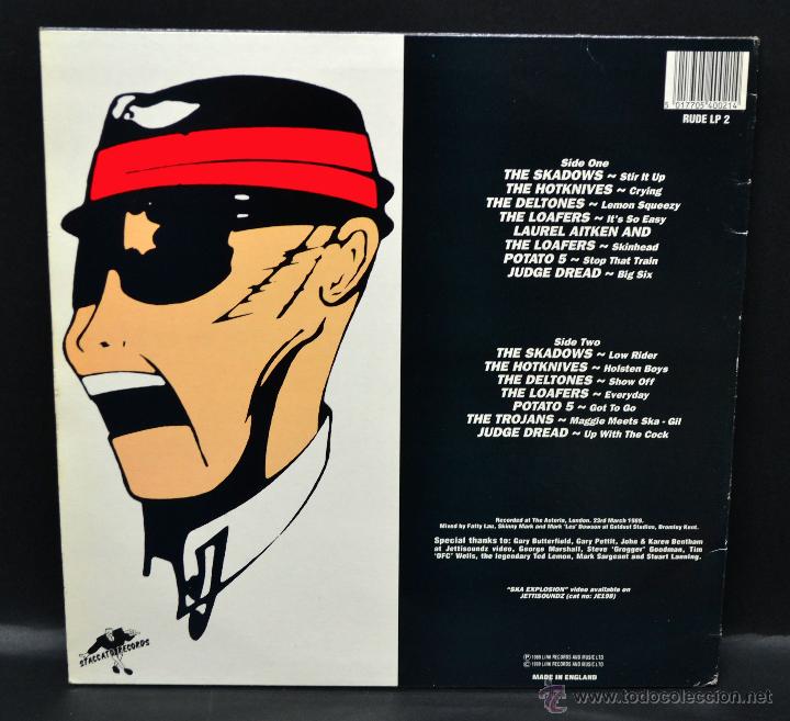 Discos de vinilo: SKA EXPLOSION 1989  MADE IN ENGLAND - Foto 2