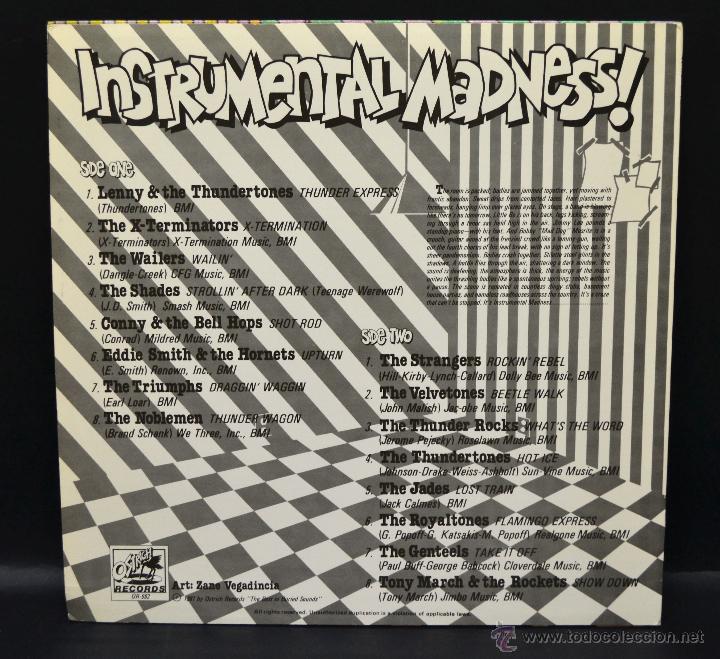 Discos de vinilo: INSTRUMENTAL MADNESS - Foto 2