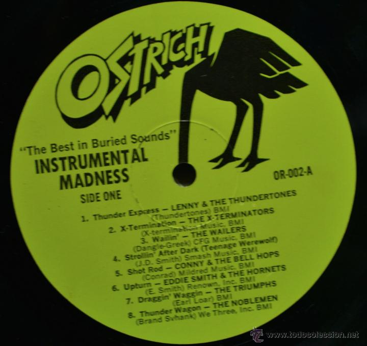 Discos de vinilo: INSTRUMENTAL MADNESS - Foto 3