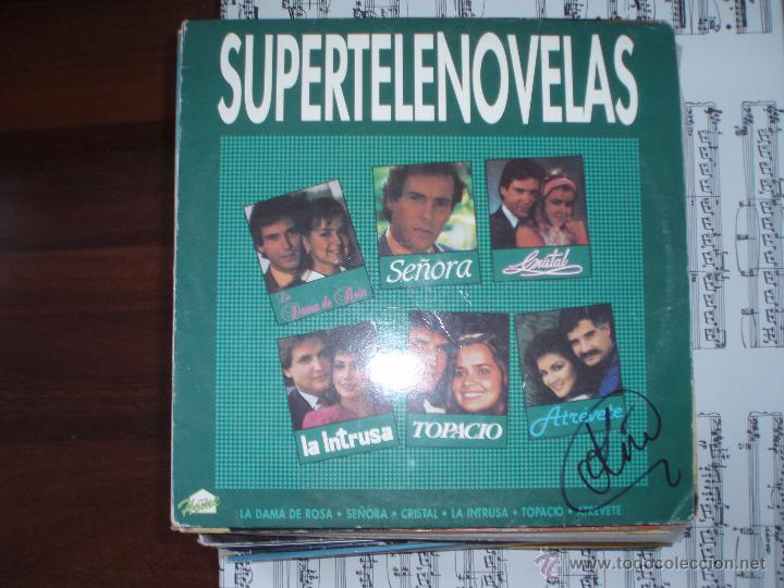 Discos de vinilo: supertelenovelas-topacio,cristal, .. - Foto 1