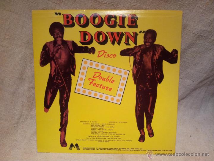 Discos de vinilo: boogie down..double feature..hot disco single - Foto 1
