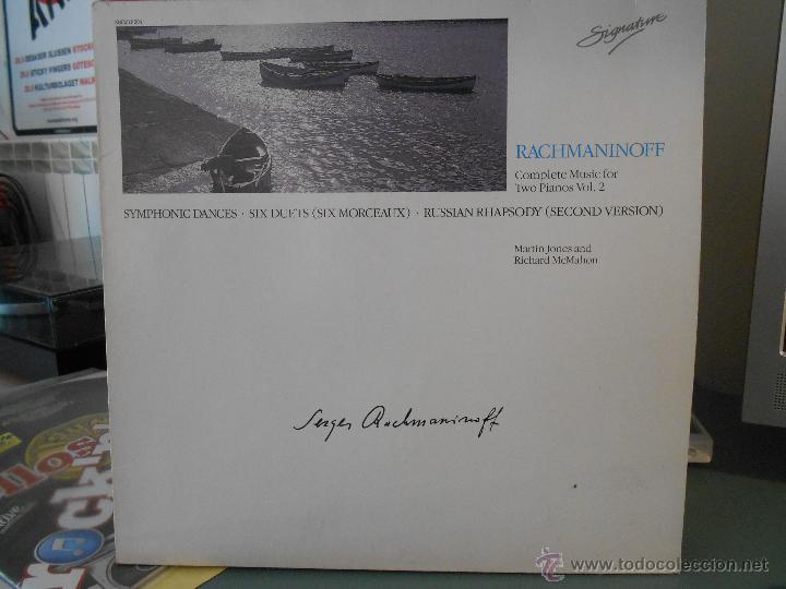 Discos de vinilo: RACHMANINOFF - COMPLETE MUSIC FOR TWO PIANOS - Foto 1