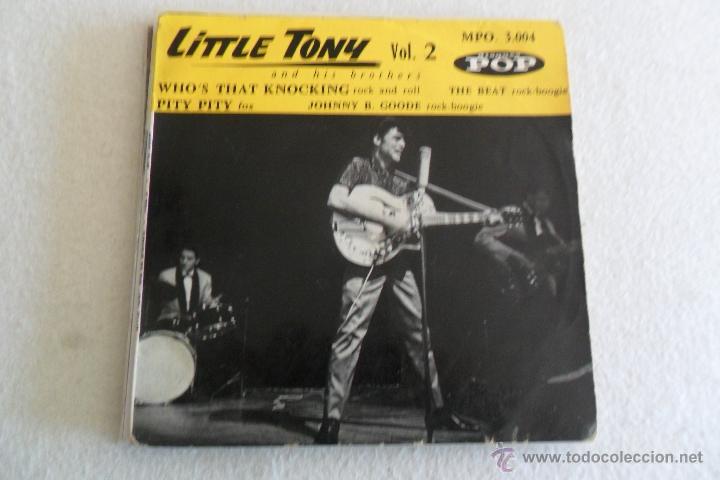 Discos de vinilo: LITTLE TONY VOL 2 - WHO'S THAT KNOCKING + 3 EP