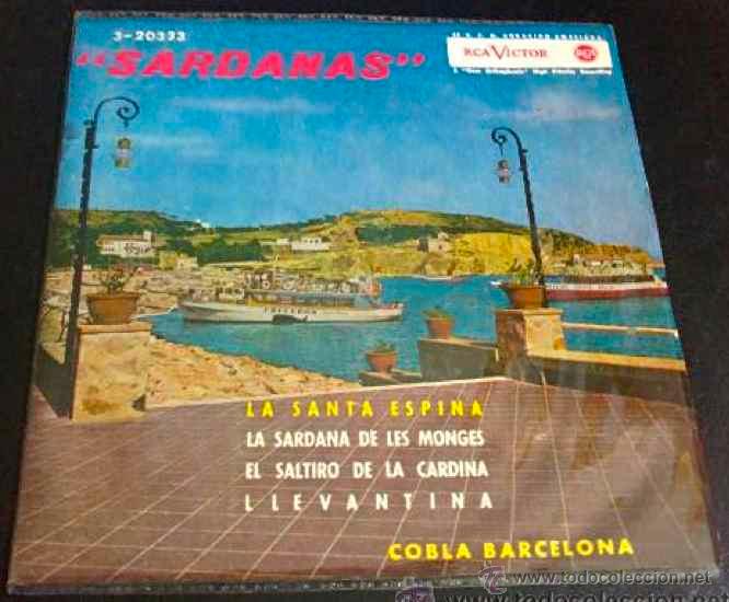 Discos de vinilo: SARDANAS - COBLA BARCELONA - EP - Foto 1
