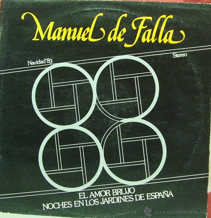 Discos de vinilo: MANUEL DE FALLA-NAVIDAD 83 LP VINILO 1983 SPAIN - Foto 1