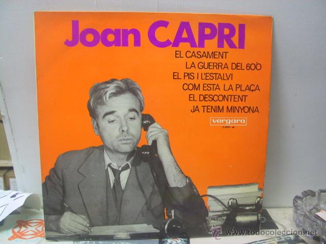 Discos de vinilo: JOAN CAPRI - EL CASAMENT + 5 - VERGARA 1967 - Foto 1