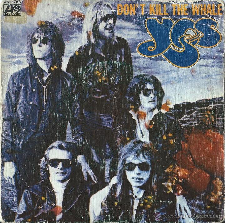Discos de vinilo: YES. DON&acute;T KILL THE WHALE.SINGLE - Foto 1