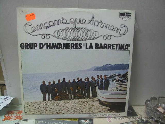 Discos de vinilo: LA BARRETINA DE MALGRAT DE MAR - CAN&Ccedil;ONS QUE TORNEN - BELTER 1980