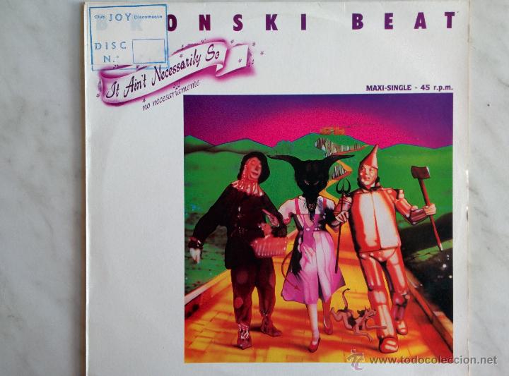 Discos de vinilo: BRONSKI BEAT. IT AINT NECESSARILY SO. - Foto 1