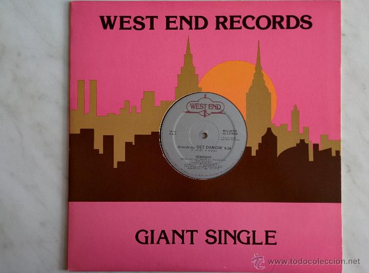 Discos de vinilo: BOMBERS. (Everibody) GET DANCIN. - Foto 1