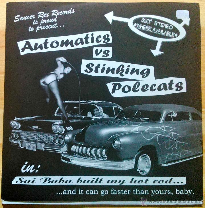 Discos de vinilo: AUTOMATICS VS STINKING POLECATS - LUCYS ON THERAPY - EP - Foto 1