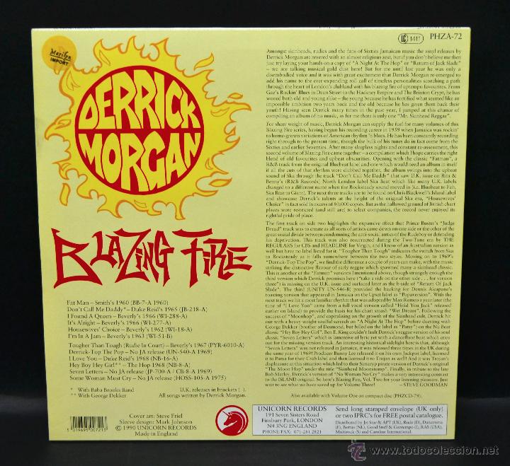 Discos de vinilo: PACK ESPECIAL 3 - DERRICK MORGAN - SKA REGGAE - Foto 3