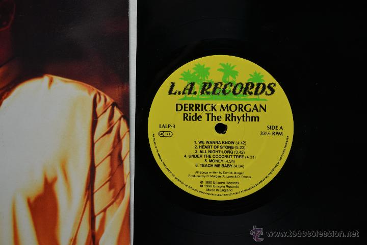 Discos de vinilo: PACK ESPECIAL 3 - DERRICK MORGAN - SKA REGGAE - Foto 10