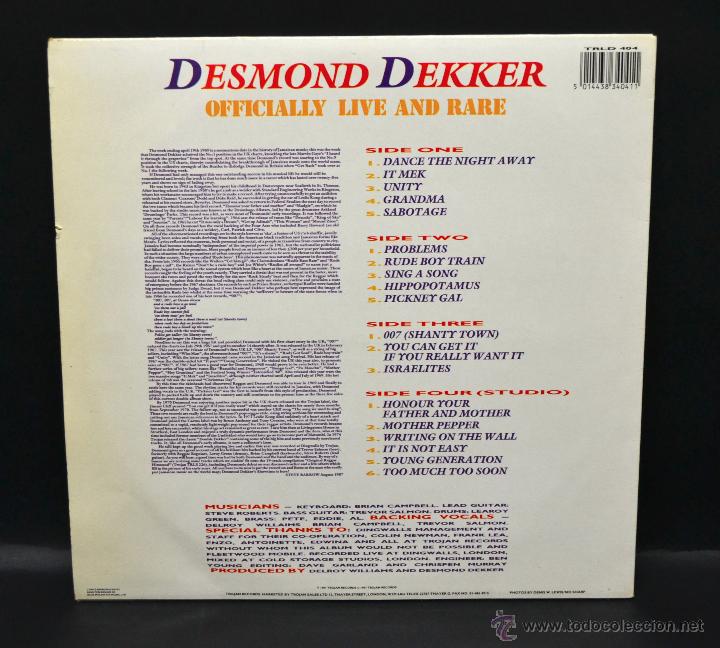 Discos de vinilo: PACK ESPECIAL - DESMOND DEKKER - - Foto 10