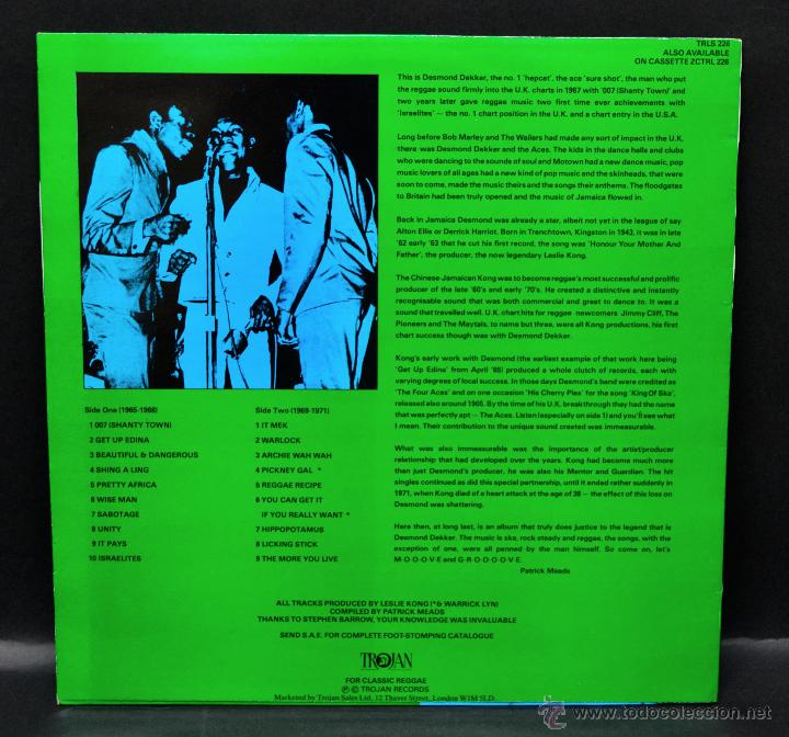 Discos de vinilo: PACK ESPECIAL - DESMOND DEKKER - - Foto 13