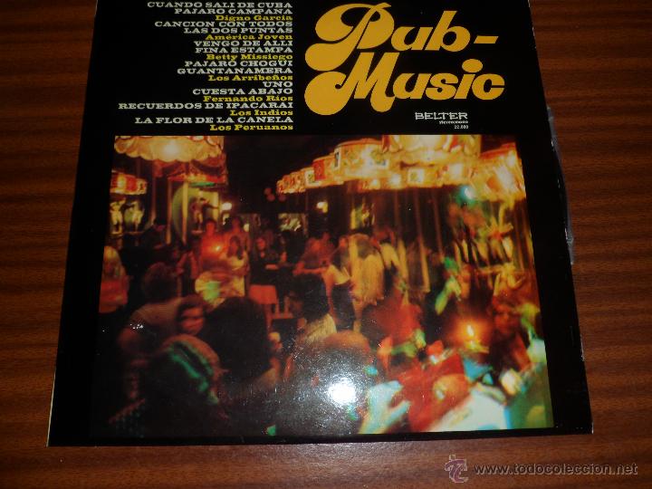 Discos de vinilo: PUB - MUSIC / LP / Belter - 1974 - Foto 1
