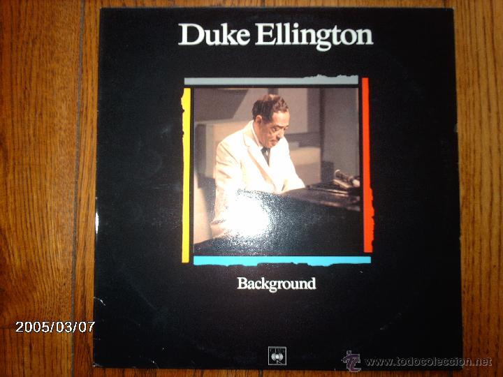 Discos de vinilo: maestros del jazz  -  duke ellington  -  background - Foto 1