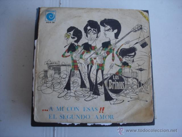 Discos de vinilo: Los Brincos     A M&iacute; Con Esas  / El Segundo Amor - Foto 1