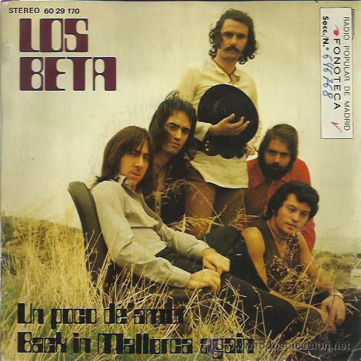 Discos de vinilo: LOS BETA Sg PHILIPS 1973 un poco de amor / back in mallorca again - Foto 1