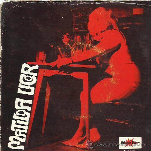 Vinyl records: BETINA Sg MARFER 1969 matilda licor / tarde azul, noche gris