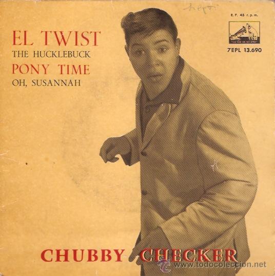 Discos de vinilo: EP EDITADO EN ESPA&Ntilde;A 1962 CHUBBY CHECKER EL TWIST - Foto 1