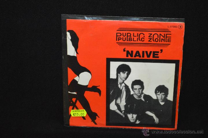 Discos de vinilo: PUBLIC ZONE - NAIVE +1 - SINGLE - Foto 1