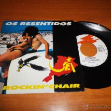Discos de vinilo: OS RESENTIDOS ROCKIN´ CHAIR / SALVE CANGAS SINGLE VINILO 1990 GASA 2 TEMAS