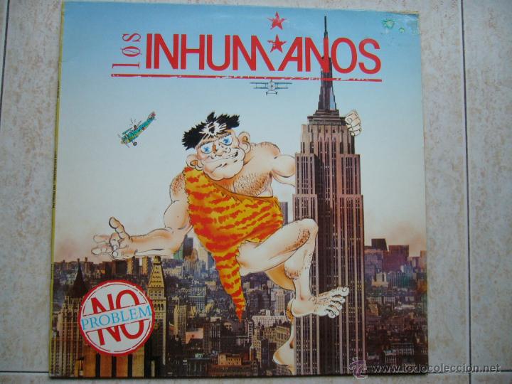 Discos de vinilo: LOS INHUMANOS - NO PROBLEM - Foto 1