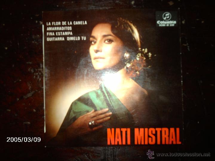 Discos de vinilo: nati mistral - la flor de la canela + 3 - Foto 1