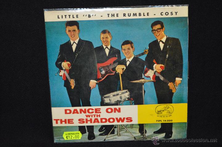 Discos de vinilo: THE SHADOWS - LITTLE B +3 - EP - Foto 1