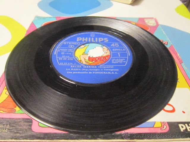 Discos de vinilo: SALSA IBERICA. LA RASPA. LA CONGA. - Foto 2