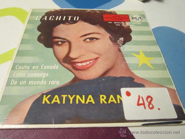 Discos de vinilo: KATYNA RANIERI Y ORQUESTA DE RIZ ORTOLANI. CACHITO. - Foto 1