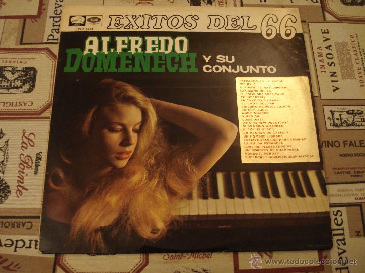 Discos de vinilo: ALFREDO DOMENECH Y SU CONJUNTO - EXITOS DEL 66 - Foto 1