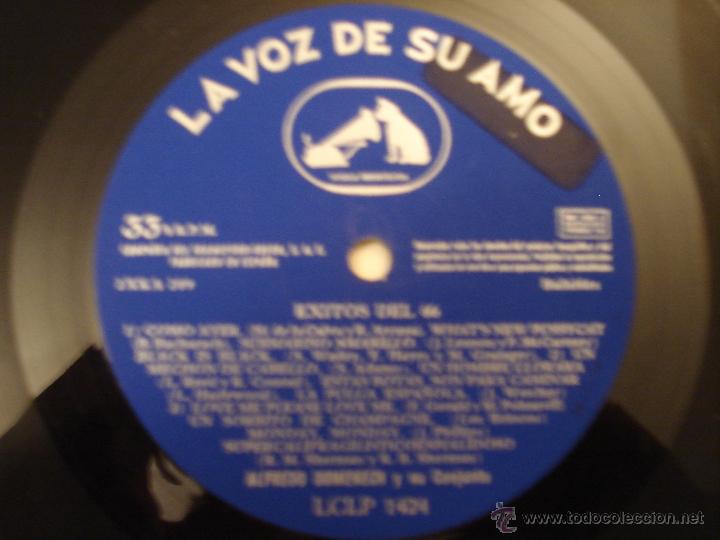 Discos de vinilo: ALFREDO DOMENECH Y SU CONJUNTO - EXITOS DEL 66 - Foto 3